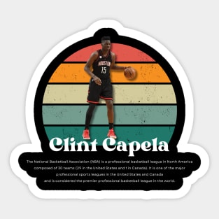 Clint Capela Vintage V1 Sticker